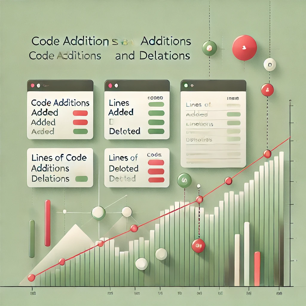 Code additions and deletions