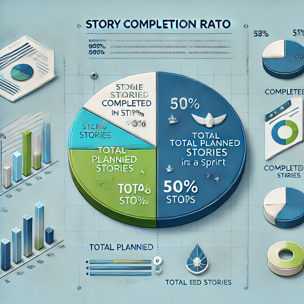 Story completion ratio