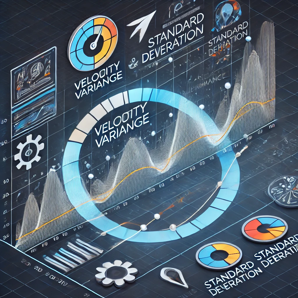 Velocity variance and the standard deviation